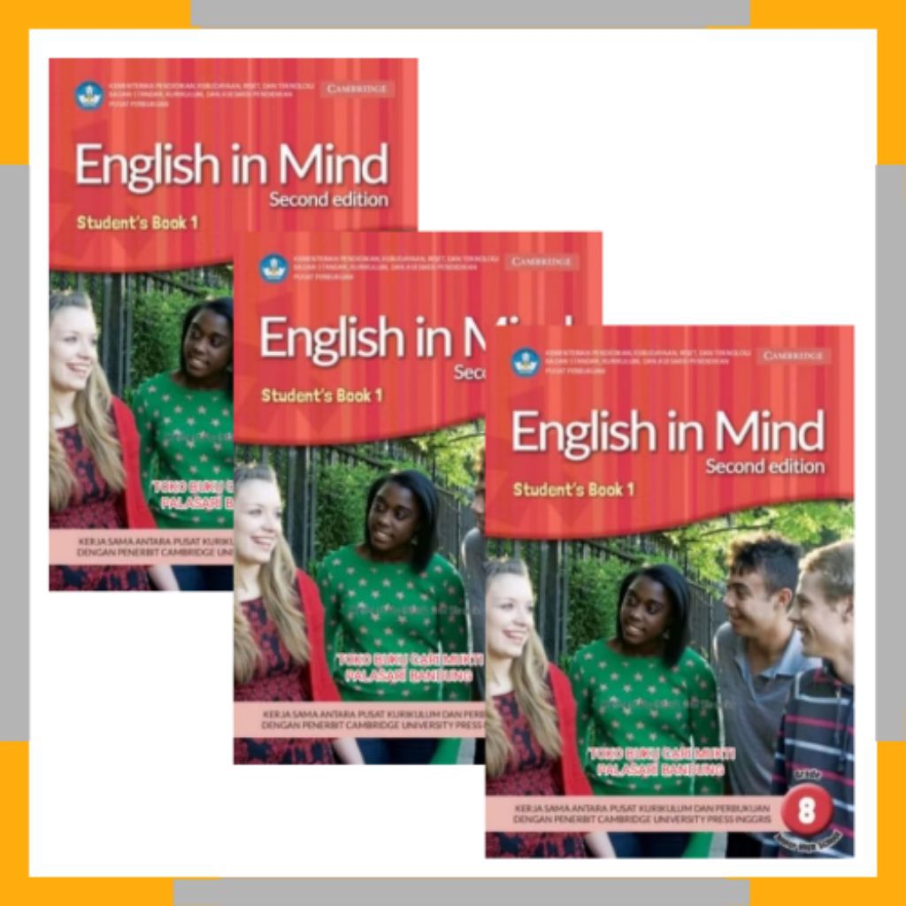BUKU ENGLISH IN MIND SECOND EDITION STUDENT'S BOOK 1 SPECIAL EDITION GRADE 8 KURIKULUM MERDEKA