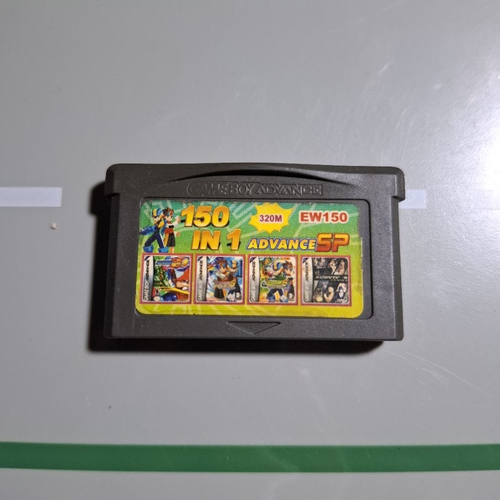 Kaset Gameboy Advance 150 In 1 Second