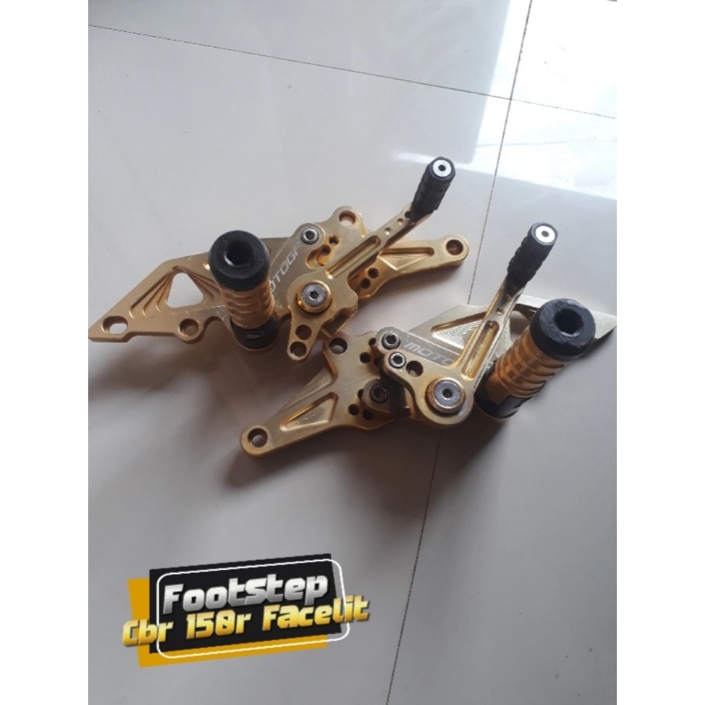 FOOTSTEP UNDERBONE || CBR 150r FACELIT