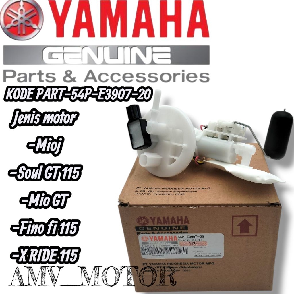 FULL FUEL PUMP ASSY 54P MOTOR YAMAHA MIO J SOUL GT MIO GT FINO FI X RIDE 115 54P E3907 20