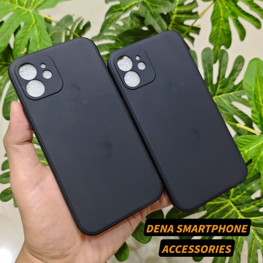 Soft Case Apple Iphone X XS XS Max Iphone XR iphone 12 Slim Matte Hitam