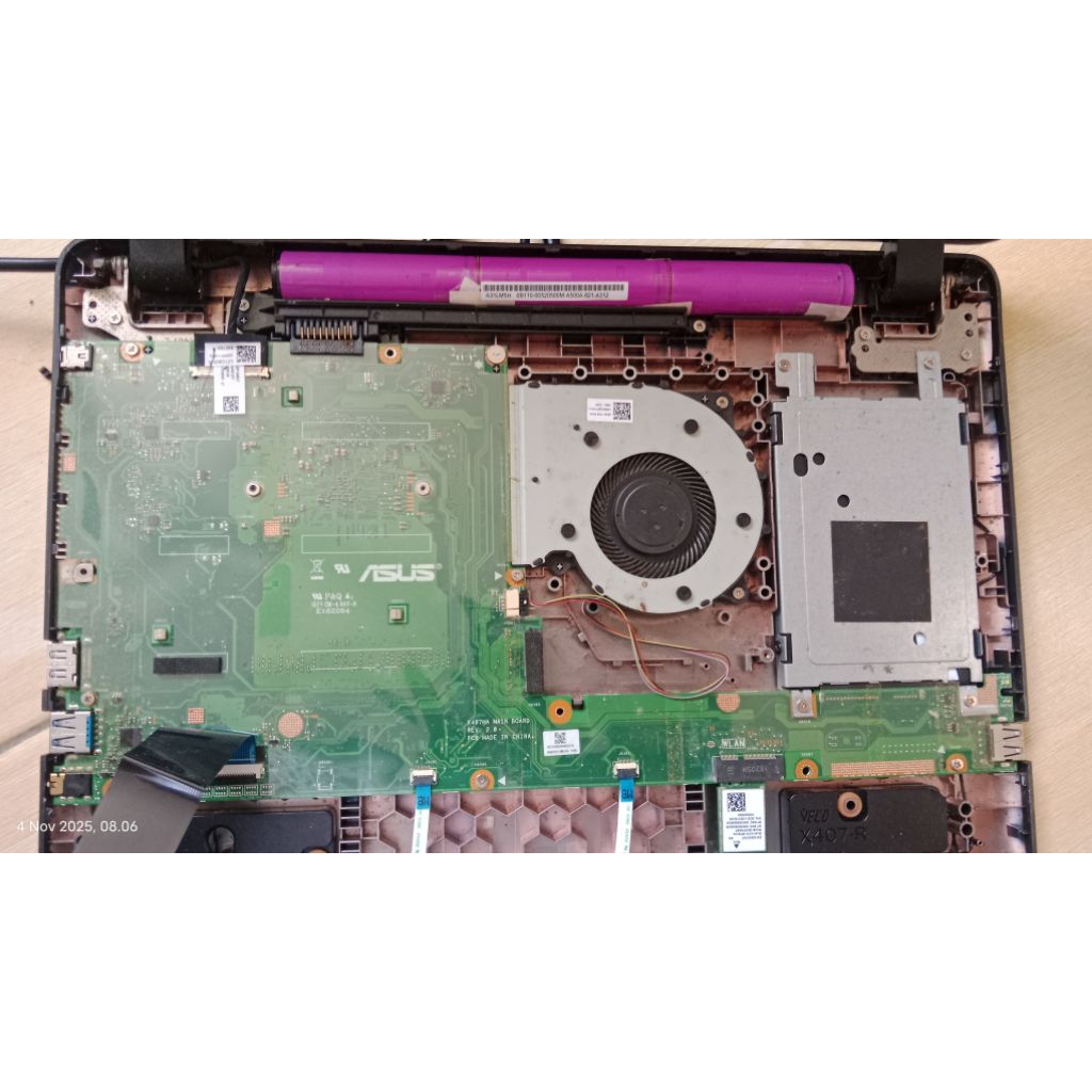 motherboard laptop asus a407m