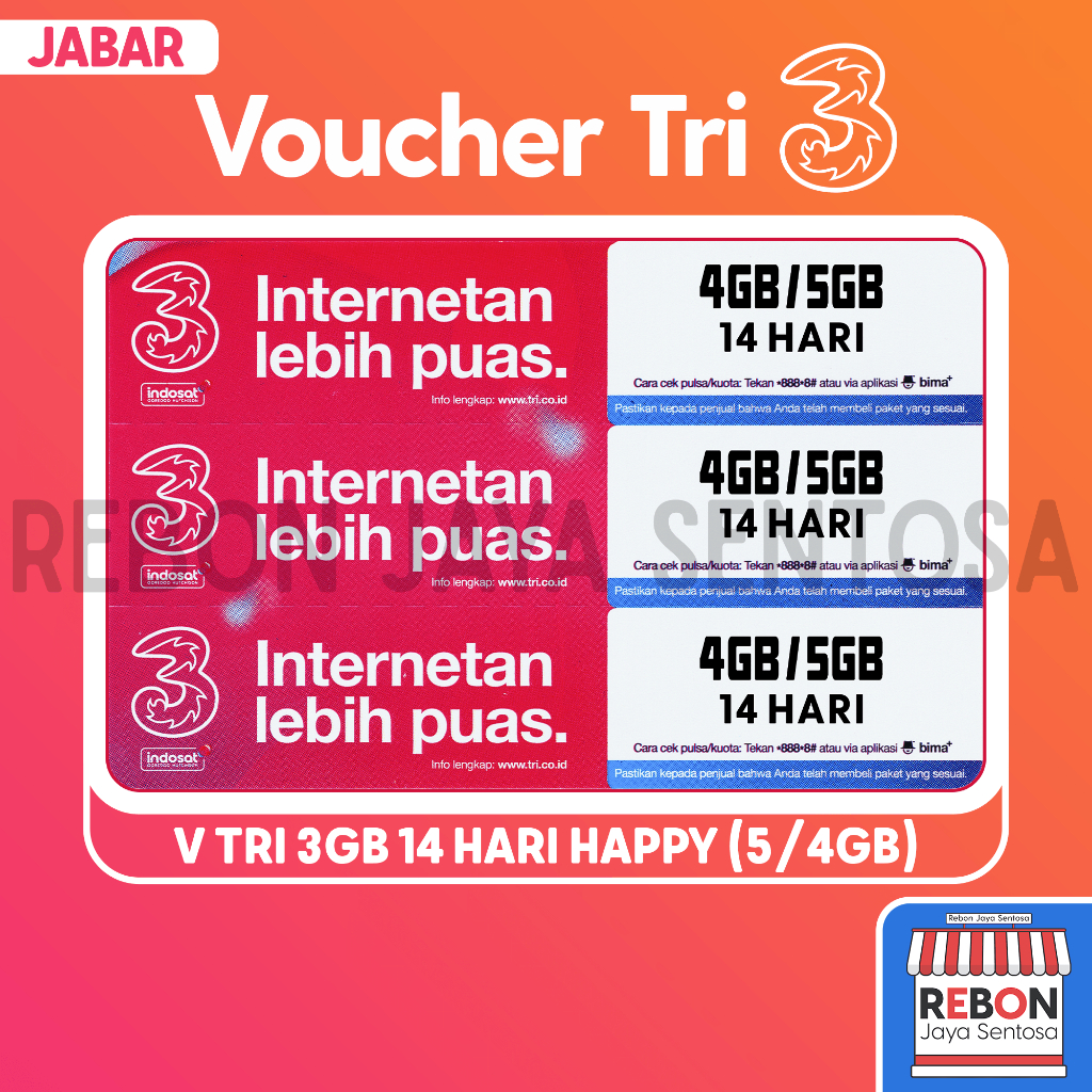 V Tri 3Gb 14D Happy (5/4Gb)