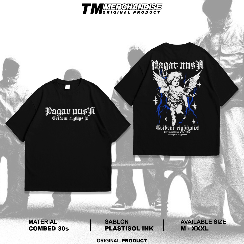KAOS PAGAR NUSA TRIDENT EIGHTYSIX - KAOS DISTRO PAGAR NUSA - KAOS PAGAR NUSA TERBARU