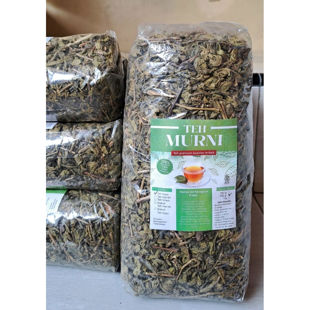 Grosir Teh hijau | Green tea organik | Teh kering Curah Harga grosir