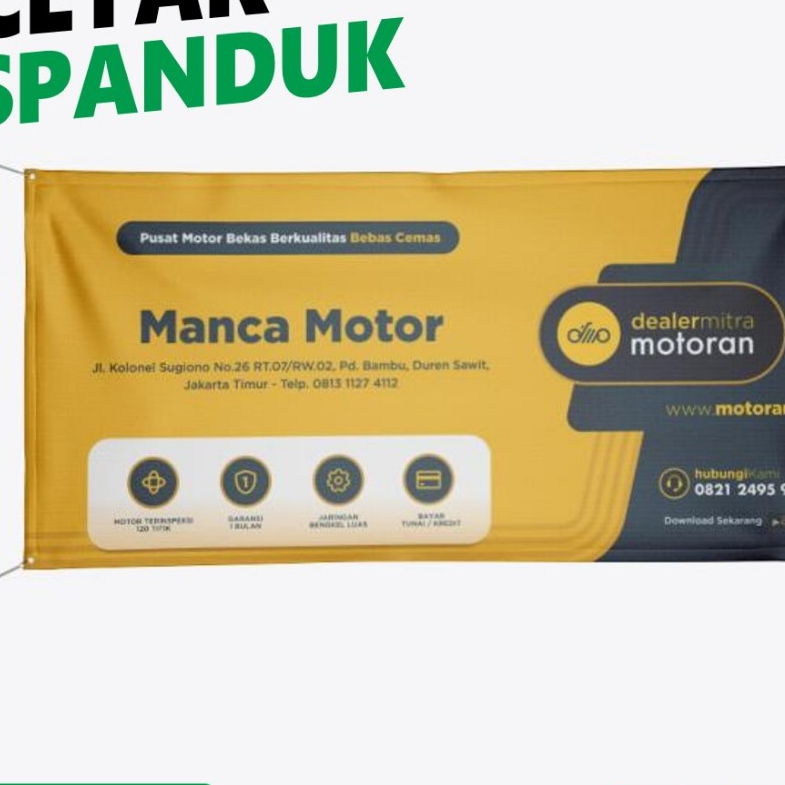 SPANDUK MURAH, SPANDUK BRILINK, SPANDUK WARUNG, SPANDUK TOKO, SPANDUK CUSTOM, BLIHO WARUNG, BALIHO T