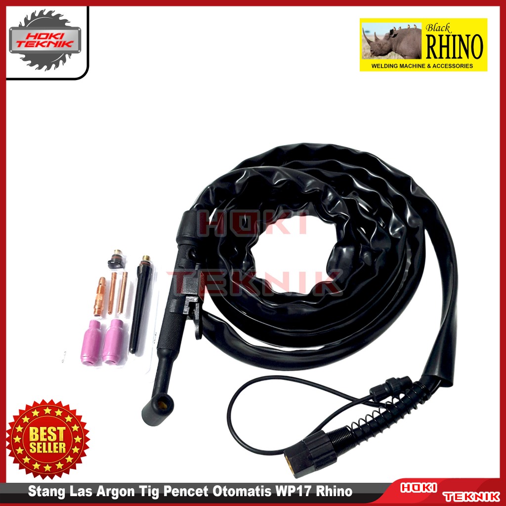 Stang Las Argon Tig Pencet Otomatis WP17 Rhino