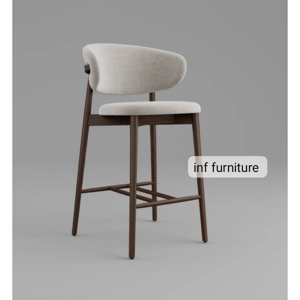 kursi bar jati premium mewah kursi bar estetik