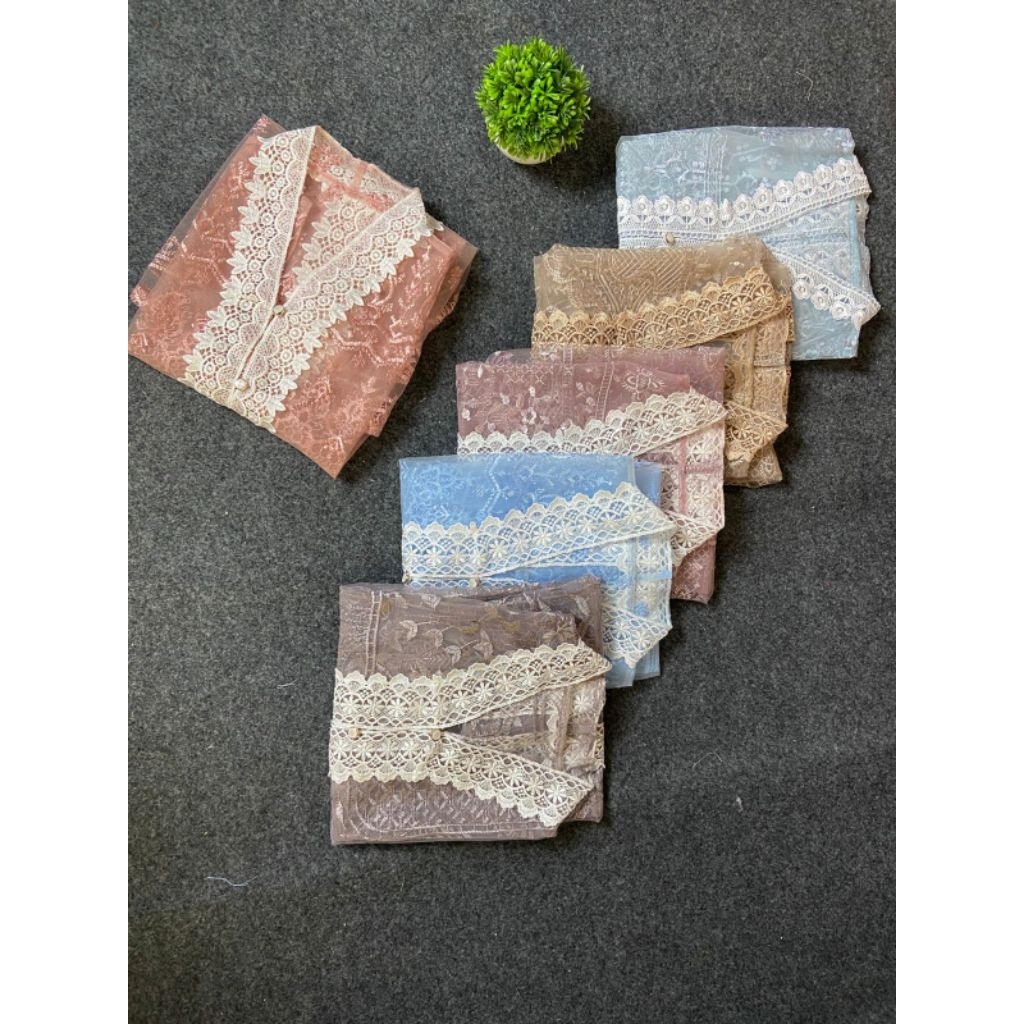 Outer brukat Tile Kondangan terbaru | outer panjang / pendek | Outer brokat