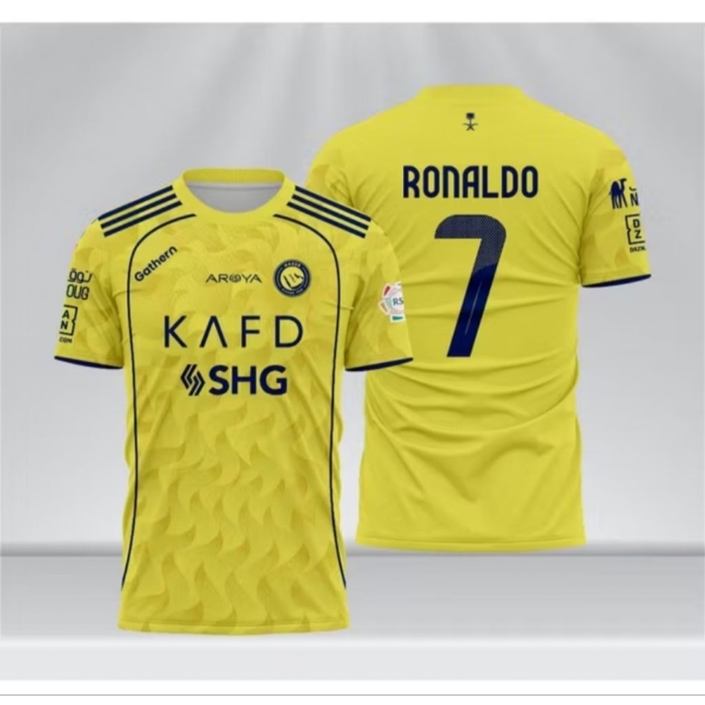 Jersey AL Nassr 2025 2026 Full Print Grade Dryfit