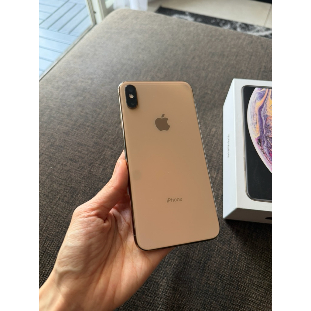 Iphone XS Max 512gb Gold second original