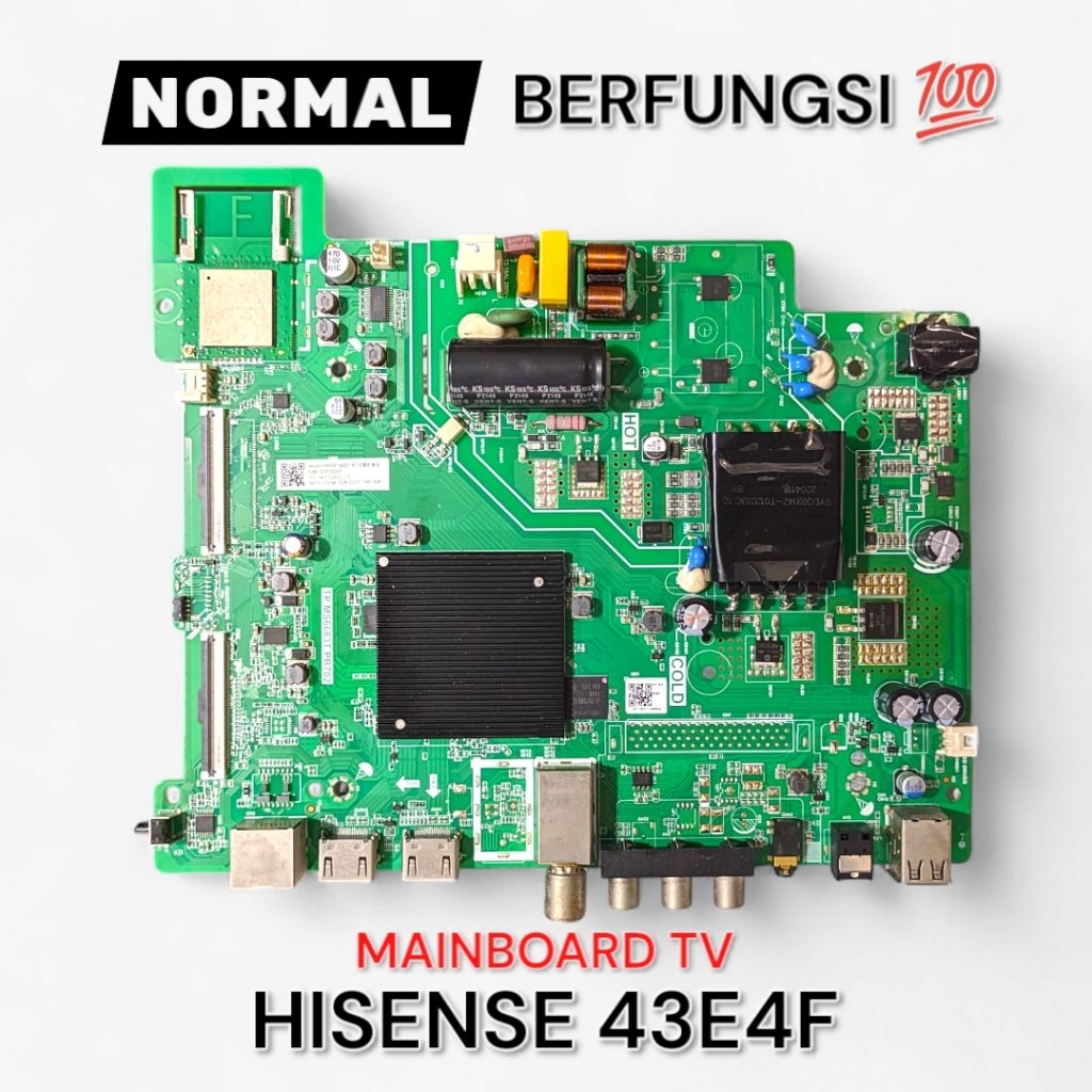 MB TV HISENSE 43E4F - MAINBOARD TV HISENSE 43E4F - MESIN TV HISENSE 43E4F - HISENSE 43E4F