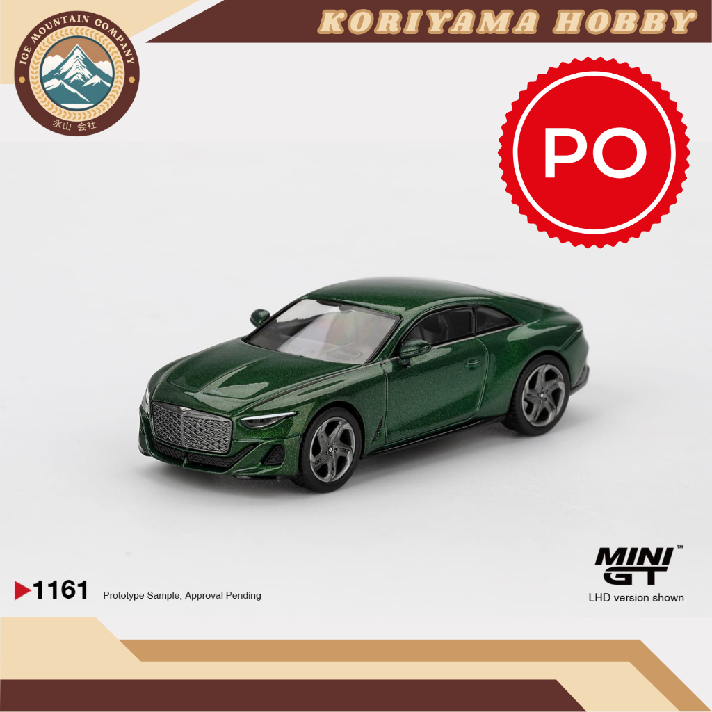 Mini GT 1161 Bentley Batur Scarab Green MiniGT