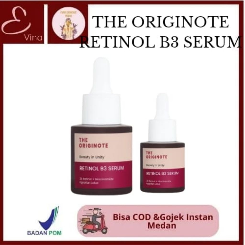 THE ORIGINOTE Retinol B3 Serum | Ready Gojek Instan Medan