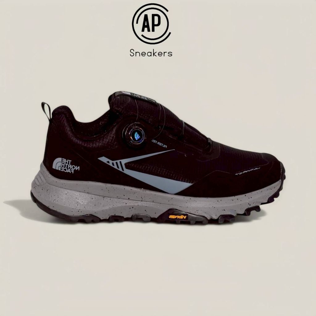 Sepatu The North Face Ultra Fastpack 3 "Black Grey"