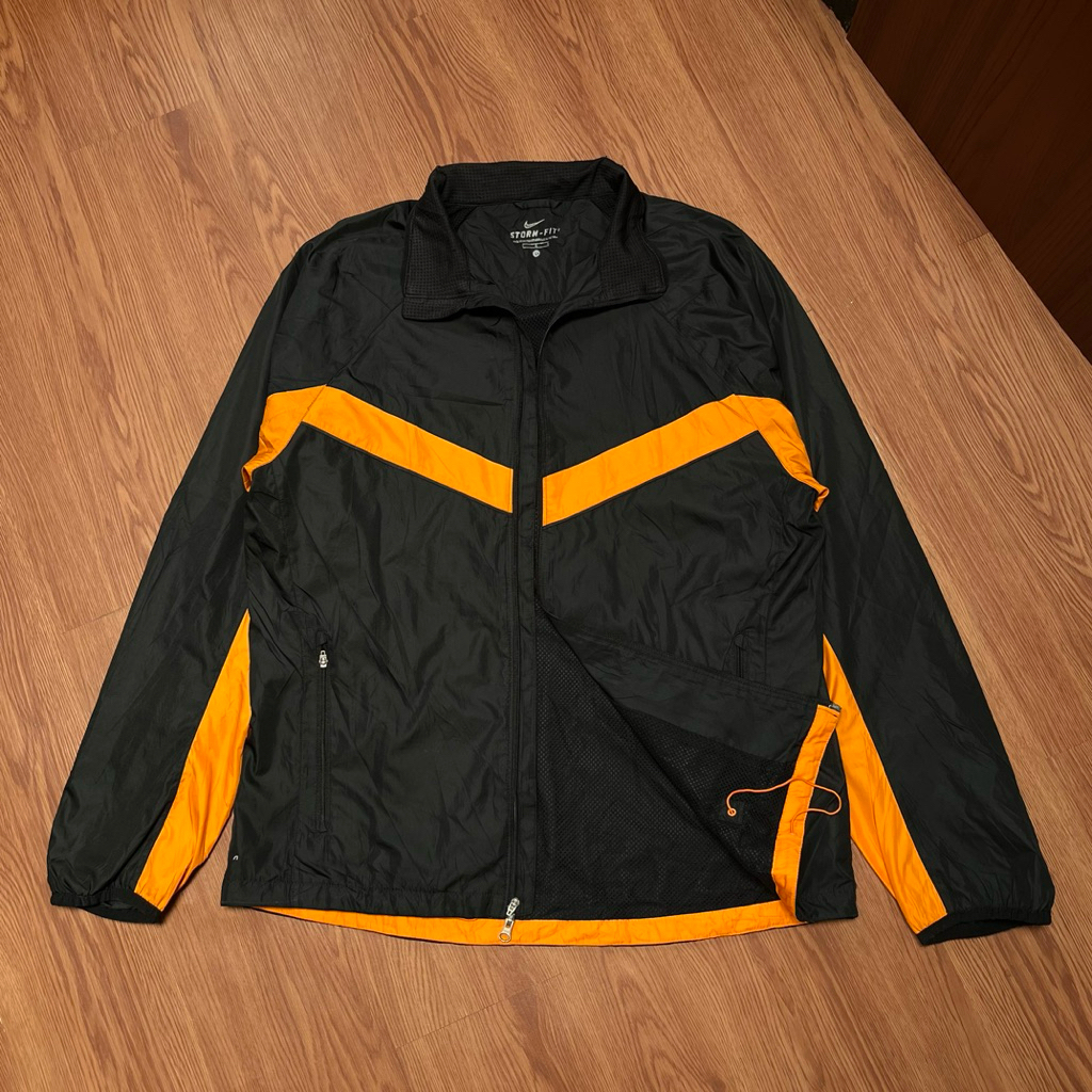 WINDBREAKER JACKET VINTAGE PARASUT JACKET COLORBLOCK NK STORM-fit