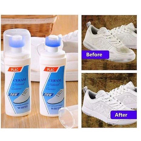 Pemutih & Pembersih Sepatu & Sneakers Cairan Semir Sepatu Ajaib