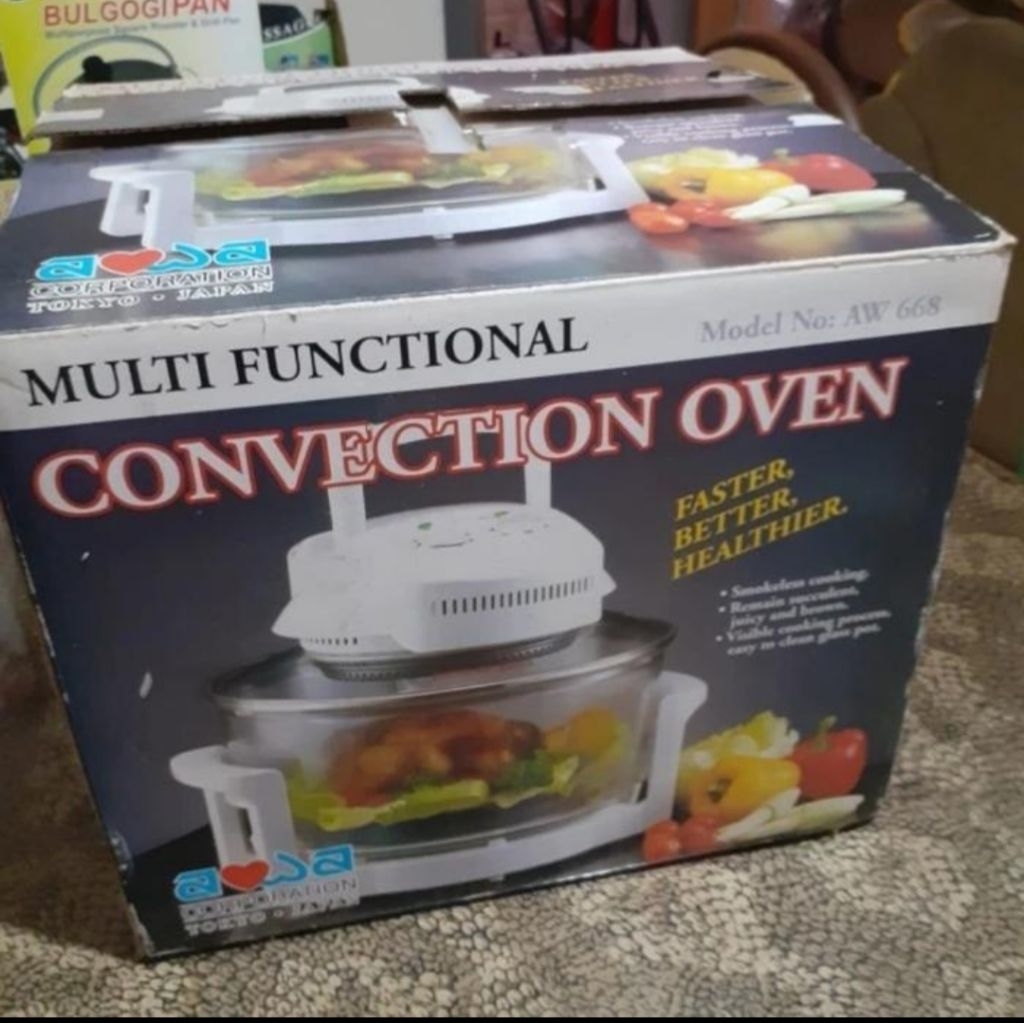 multi function convection oven aowa baru, import jepang