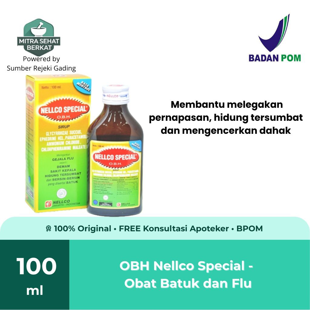OBH Nellco Special - Obat Batuk dan Flu