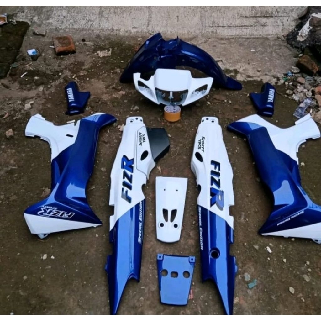 Cover Body Fizr fiz r Fiz R FIZ R Full Set Malboro Biru Putih