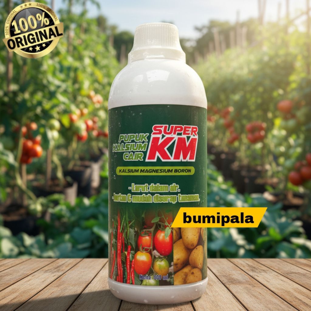 Pupuk kalsium cair SUPER KM 500 ml ( kalsium magnesium + boron )