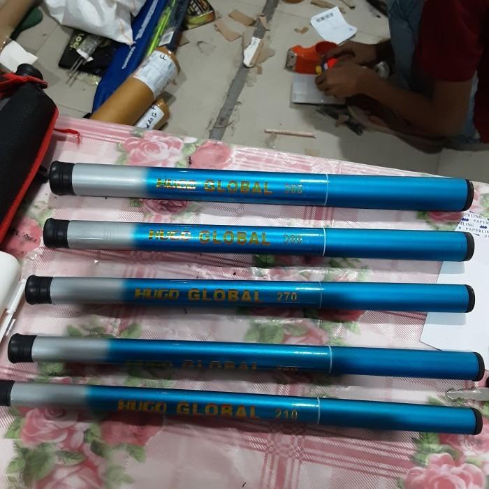 Alat Pancing Joran Tegeg Hugo Global 450 cm Ruas Pendek 30 cm