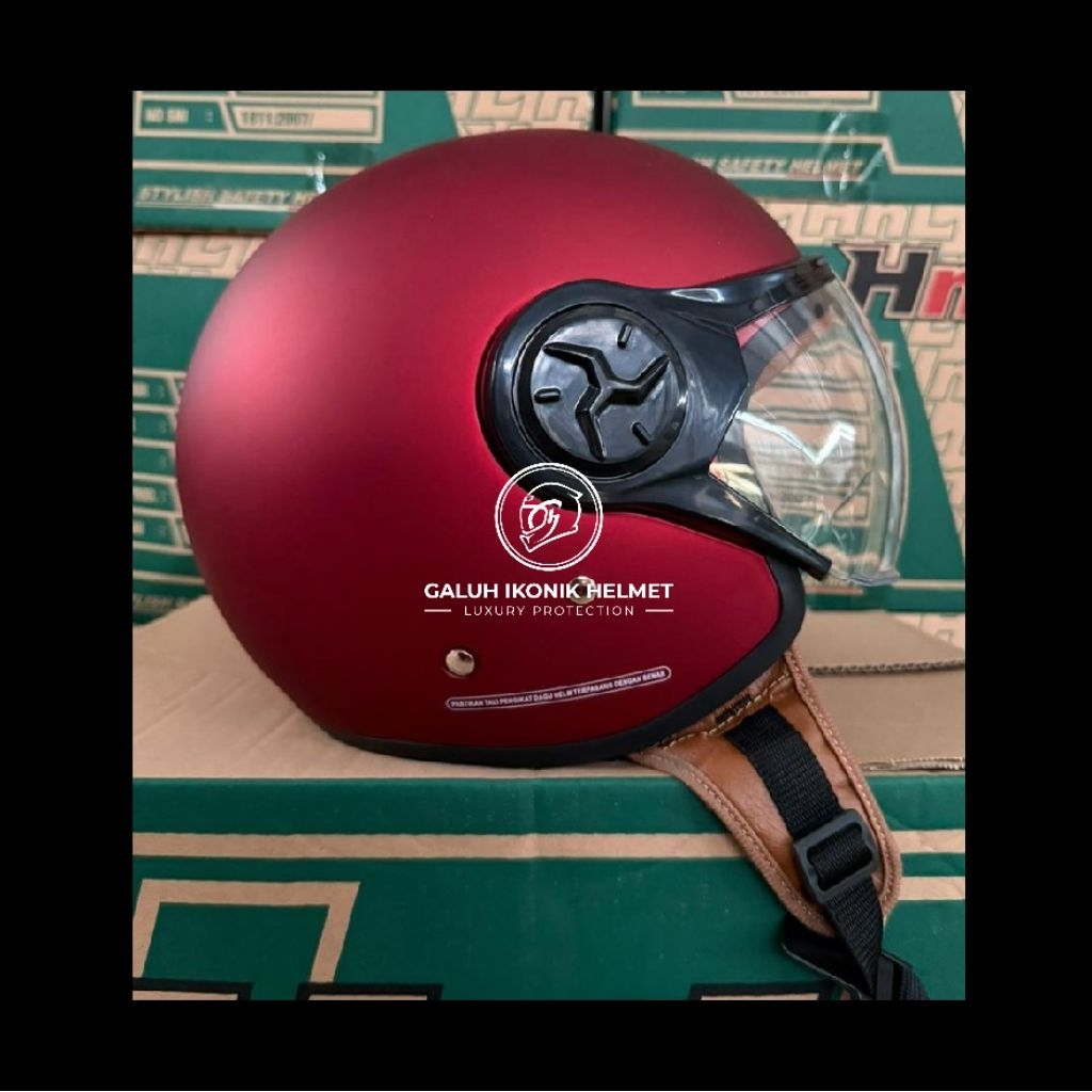 Helm Cargloss Hijab Premium Murah Doff SNI