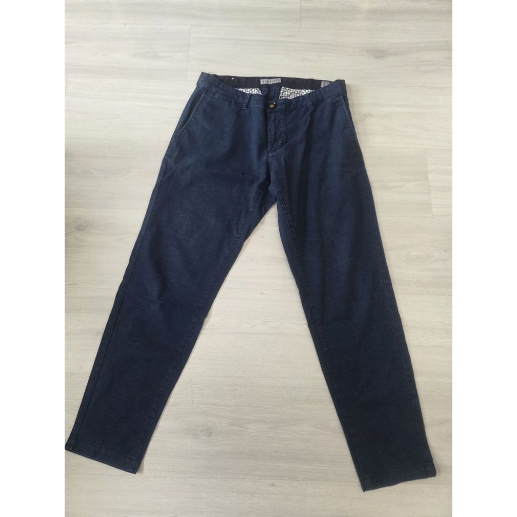 Celana panjang pria dongker Andrew Smith uk 33 [preloved]