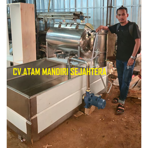 Mesin Vacuum Frying Kapasitas 5 kg/proses - Mesin Penggorengan Keripik - Mesin Vacuum Frying Buah & 