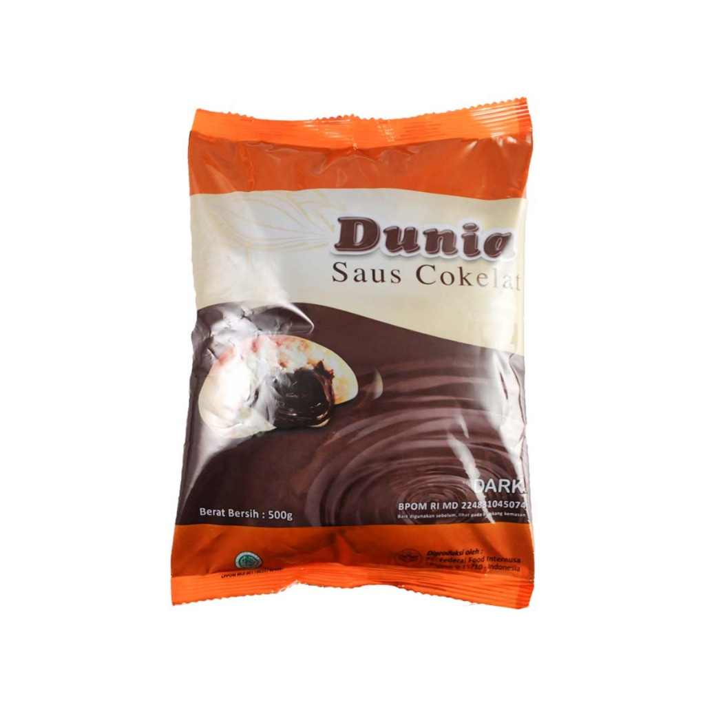 Dunia Filling Pasta Dark 500gr |  Isian Rasa Coklat | Isian Roti, Bomboloni, Bakery, Pastry | Breadf