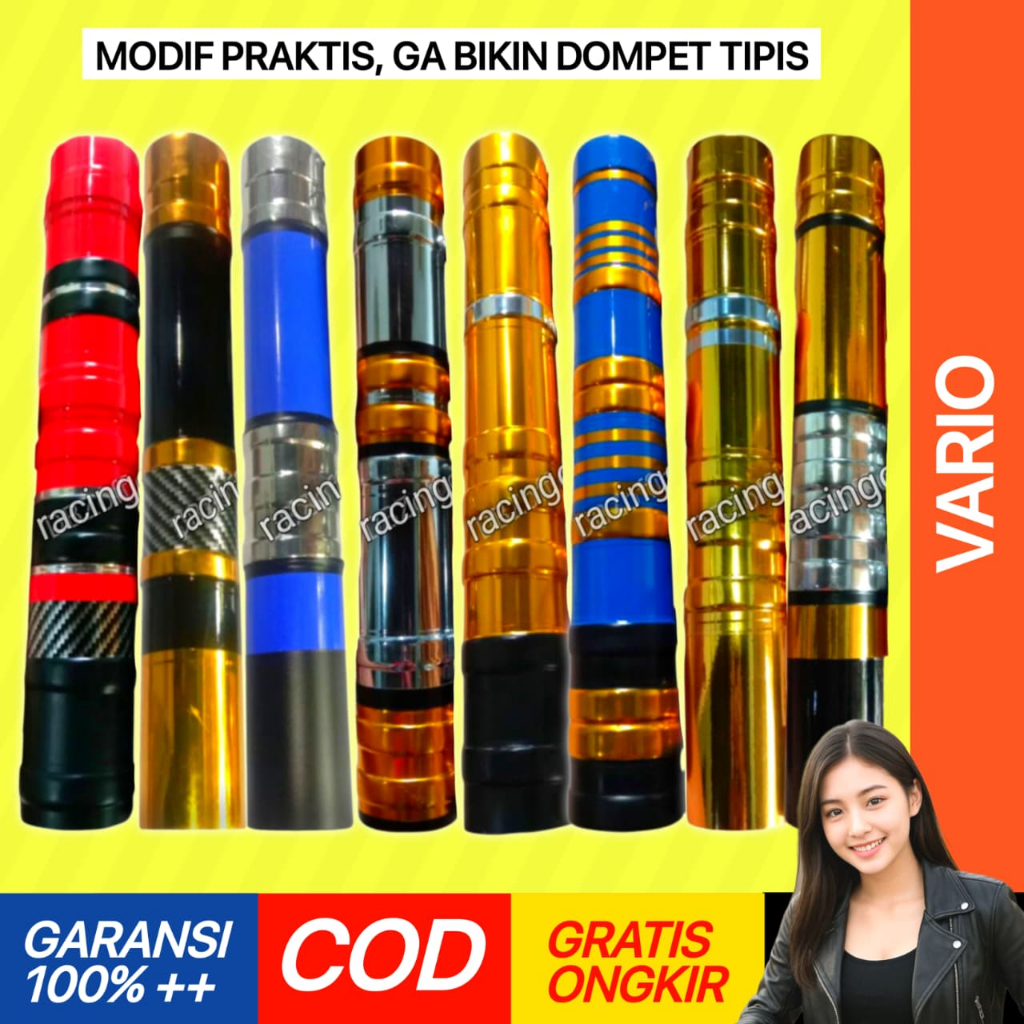 Shopizen Cover Shock Sok Skok Depan Vario 110 Vario 125 150 Fi New Old Karbu Depan