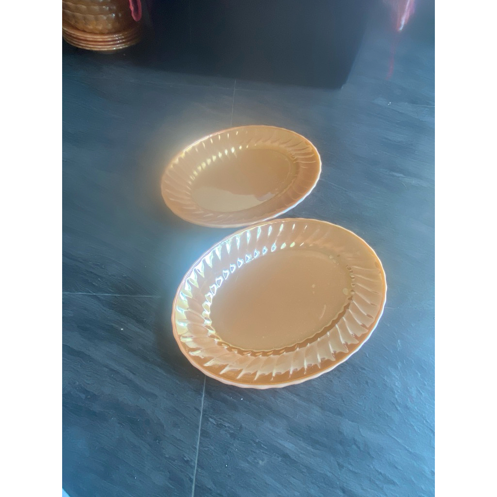 Lodor / Piring Saji Oval lawas