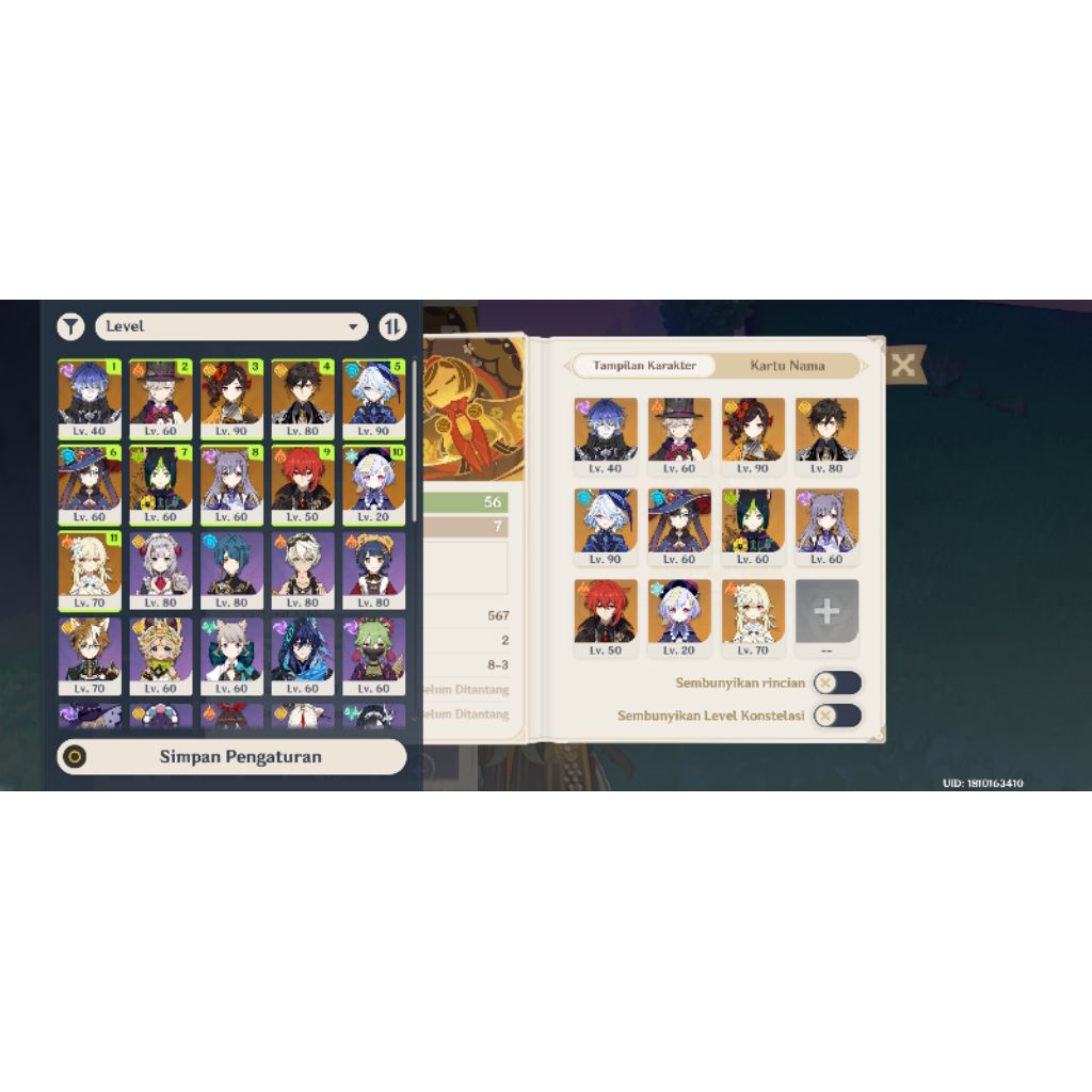 AKUN GENSHIN IMPACT FURINA