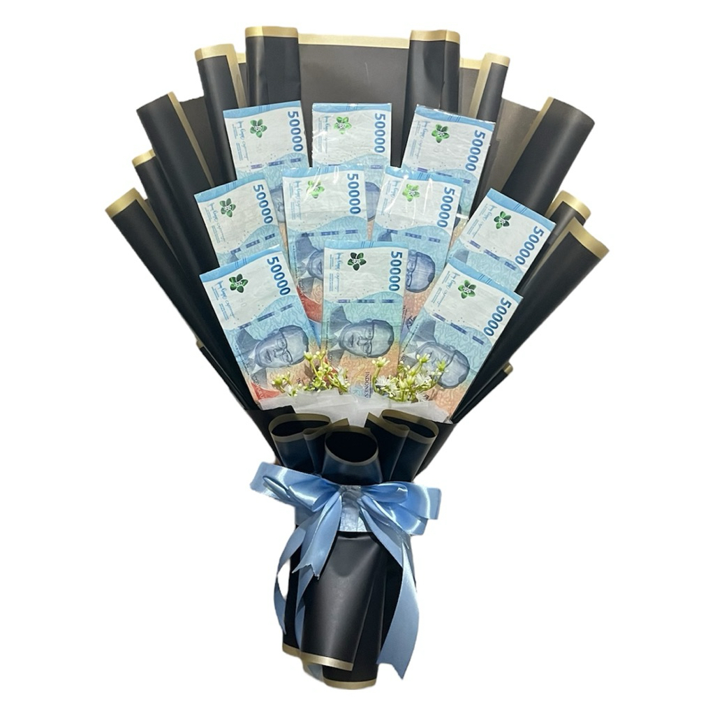 Buket Uang by Request | Money Bouquet (Bisa Instan Surabaya-Sidoarjo)