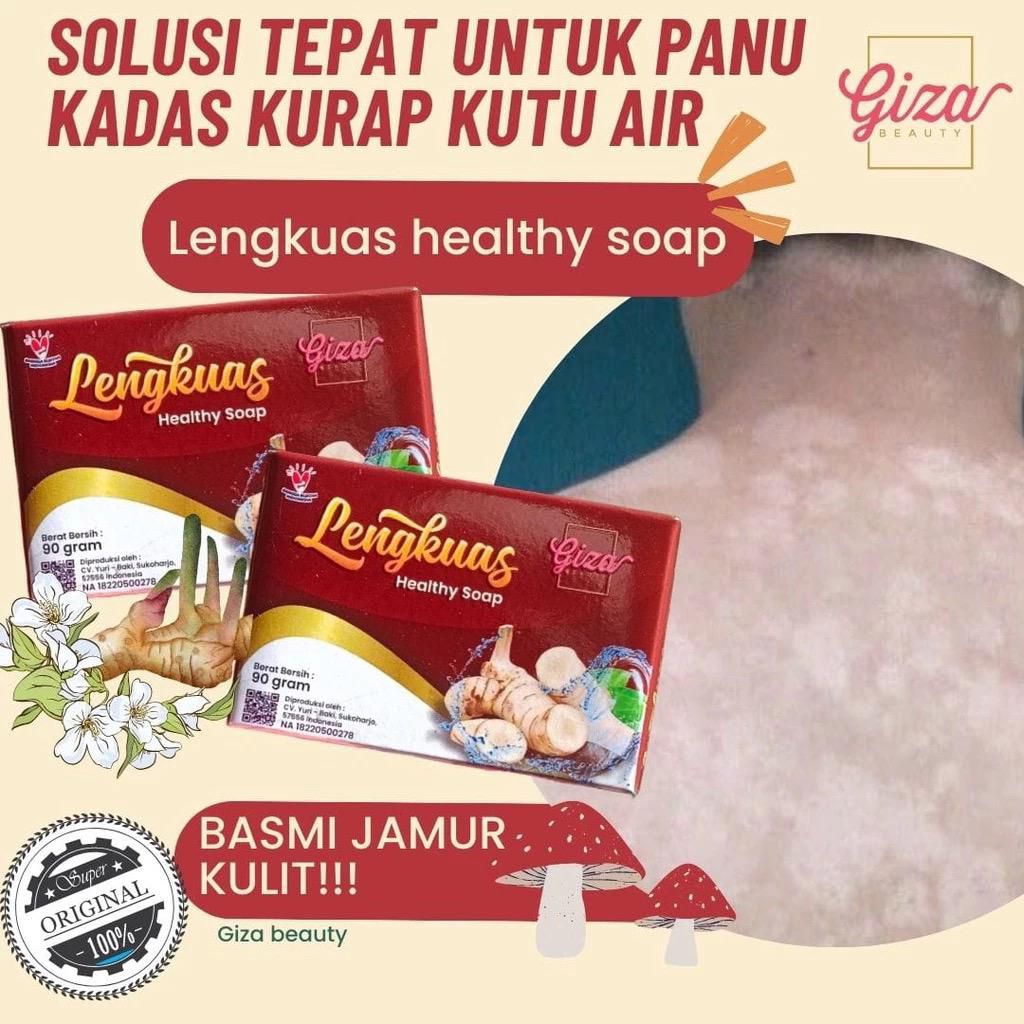 Sabun Herbal Lengkuas Penghilang Panu BPOM Giza Beauty
