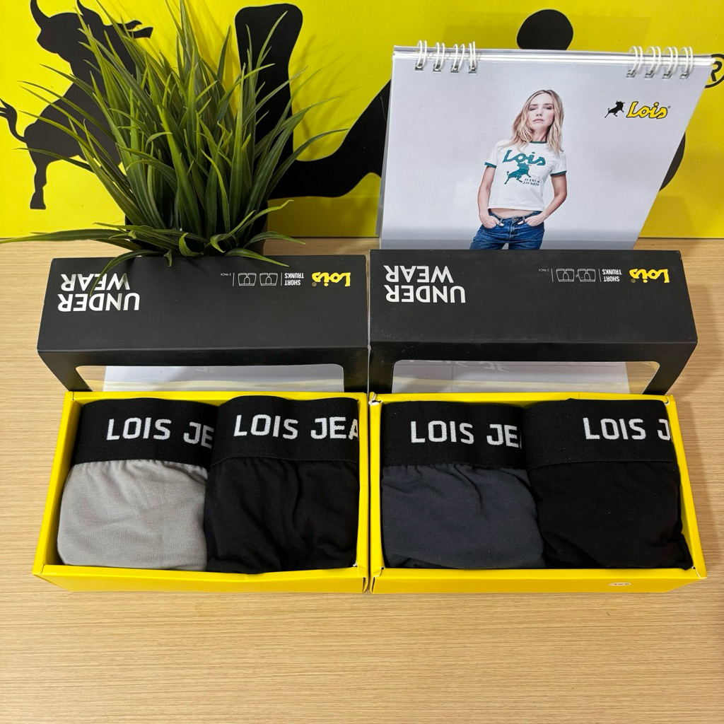 boxer lois pria original // isi 2pcs