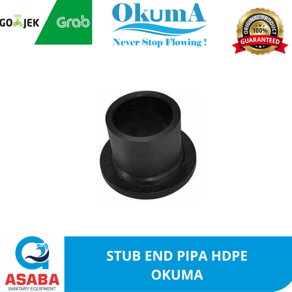 PN 10 STUB END 160MM HDPE OKUMA