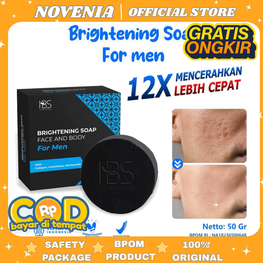 IBS Brightening Soap: Kunci Kulit Cerah Maksimal, Noda Hitam Minggir