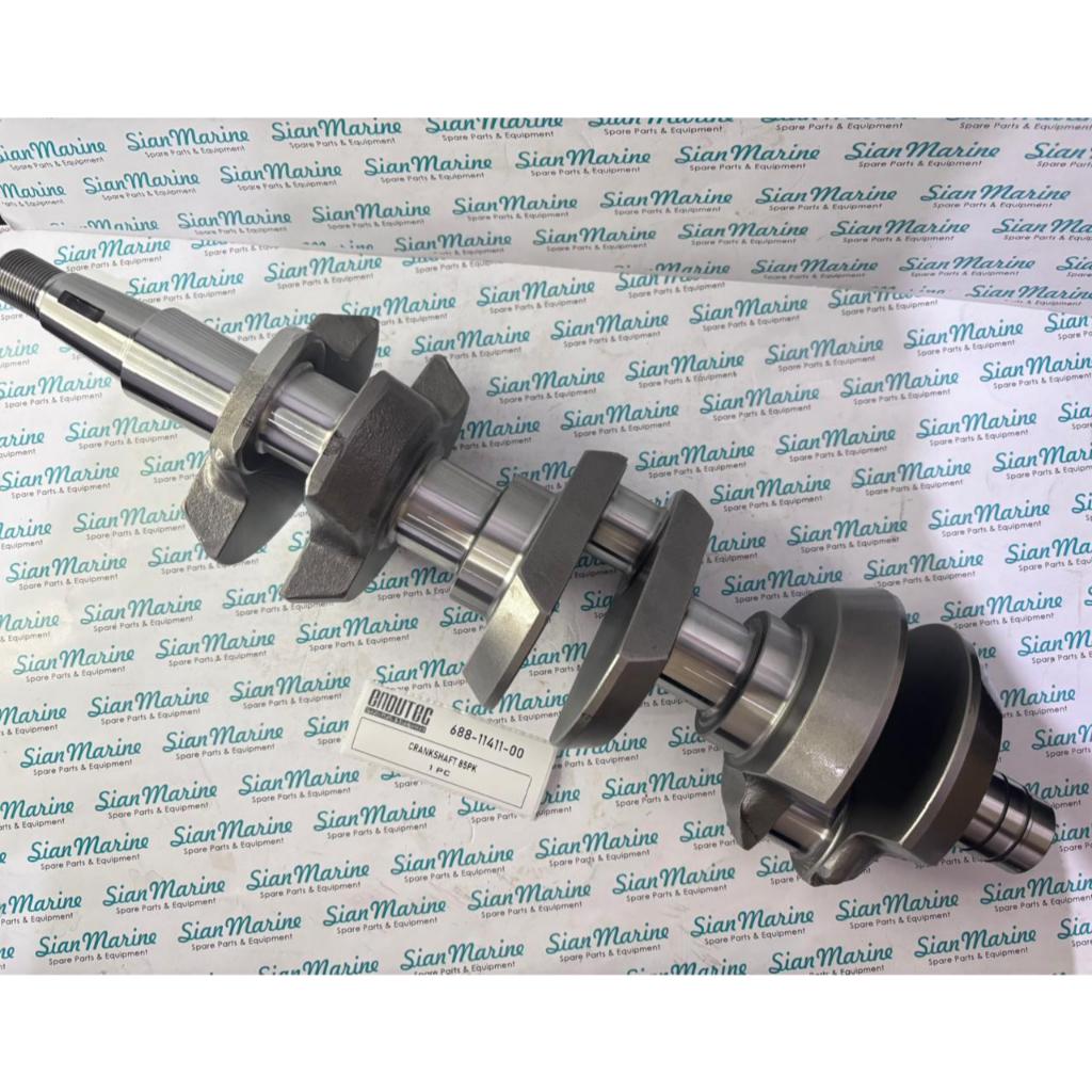 688-11411-00 CRANKSHAFT 85PK/SPAREPART OUTBOARD/SUKU CADANG MESIN TEMPEL