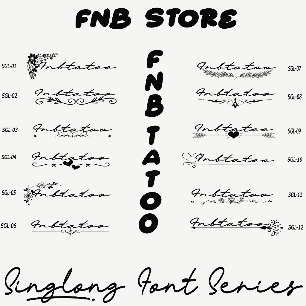 Tato Temporer, Tatto Temporary, Sticker Tato, tatoo custom request tullisan bertahan 5-7 hari