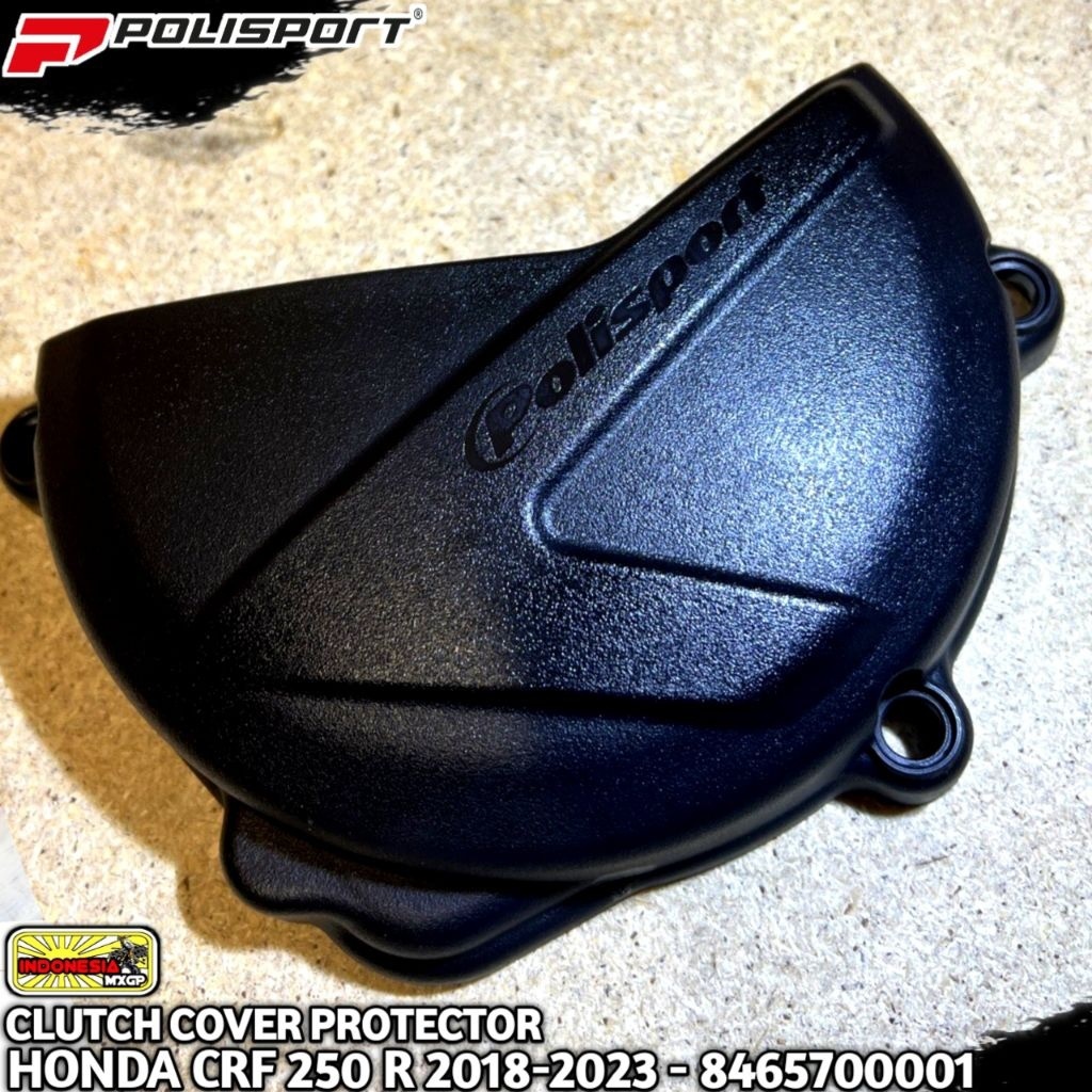 HONDA CR - CRF 250 R RX 2018 2019 2020 2021 2022 2023 2024 - POLISPORT CLUTCH COVER PROTECTOR KIT - 