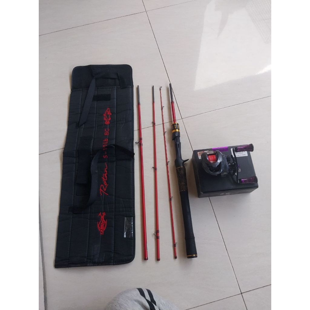 Joran Rotan 664 & Reel DMK Chettah (Second Like new)