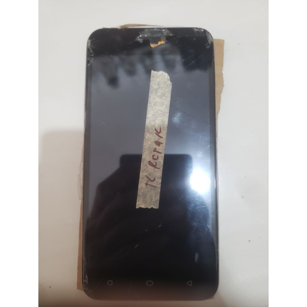 Lcd Tc Retak Hp Oppo A39 Ori cabutan normal