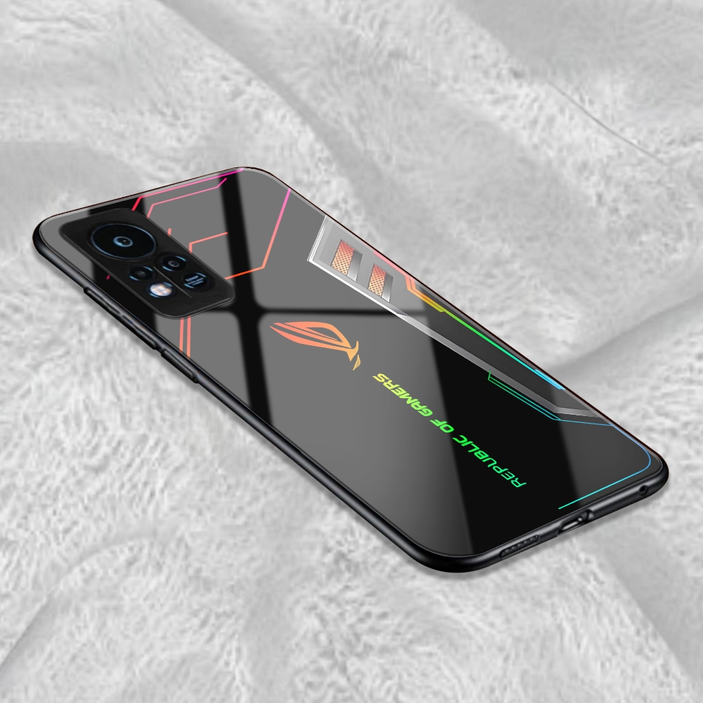Case Kilau Untuk INFINIX HOT 11S NFC - HOT 11S [ A27 ROG ] Casing Infinix Terbaru