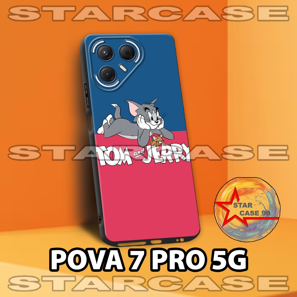 Softcase karet tecno pova 7 pro 5g 2025 - s15-case tecno pova 7 pro 5g-casing tecno pova 7 pro 5g-si