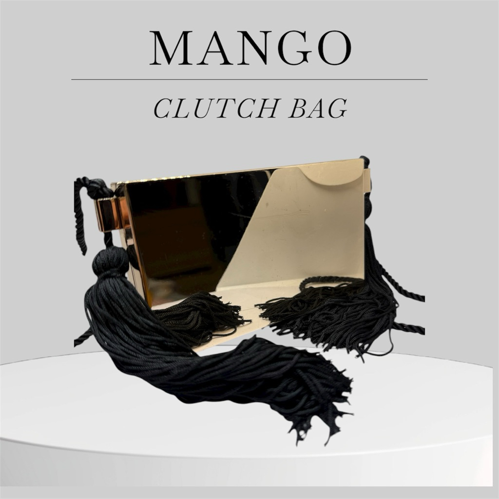 MANGO clutch bag