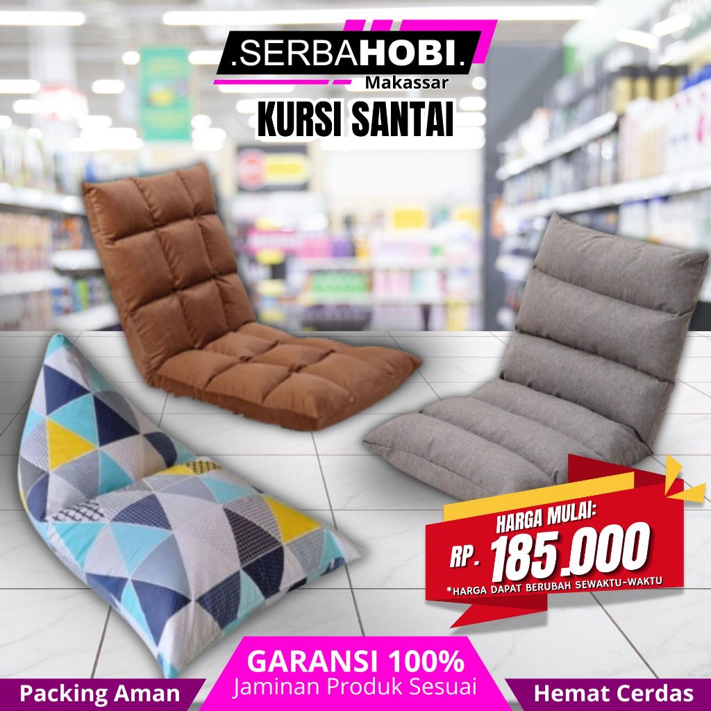 kursi santai / kursi sandar /bean bag murah