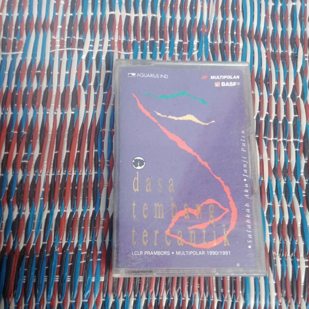 kaset pita Dasa tembang tercantik LCLR' 90/91