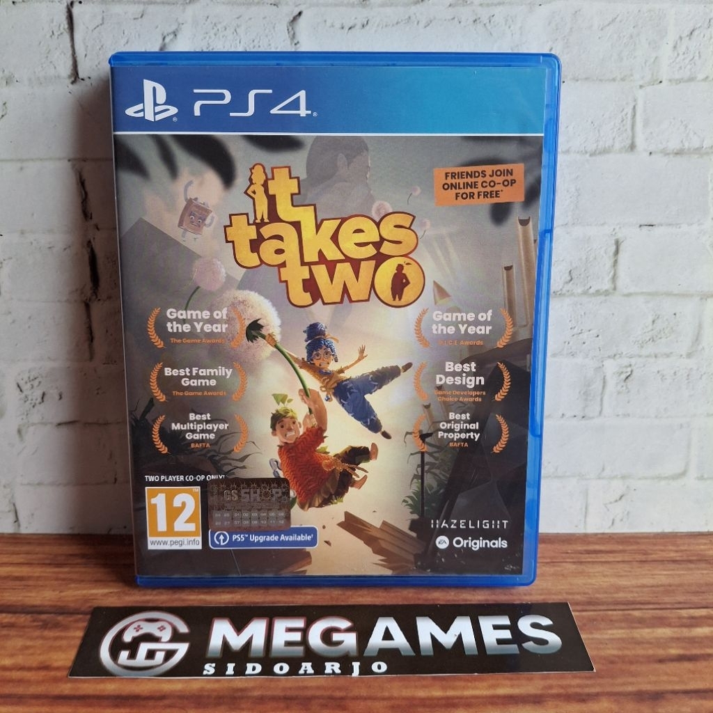 Kaset Bd Ps4 It Takes Two - Second/Bekas