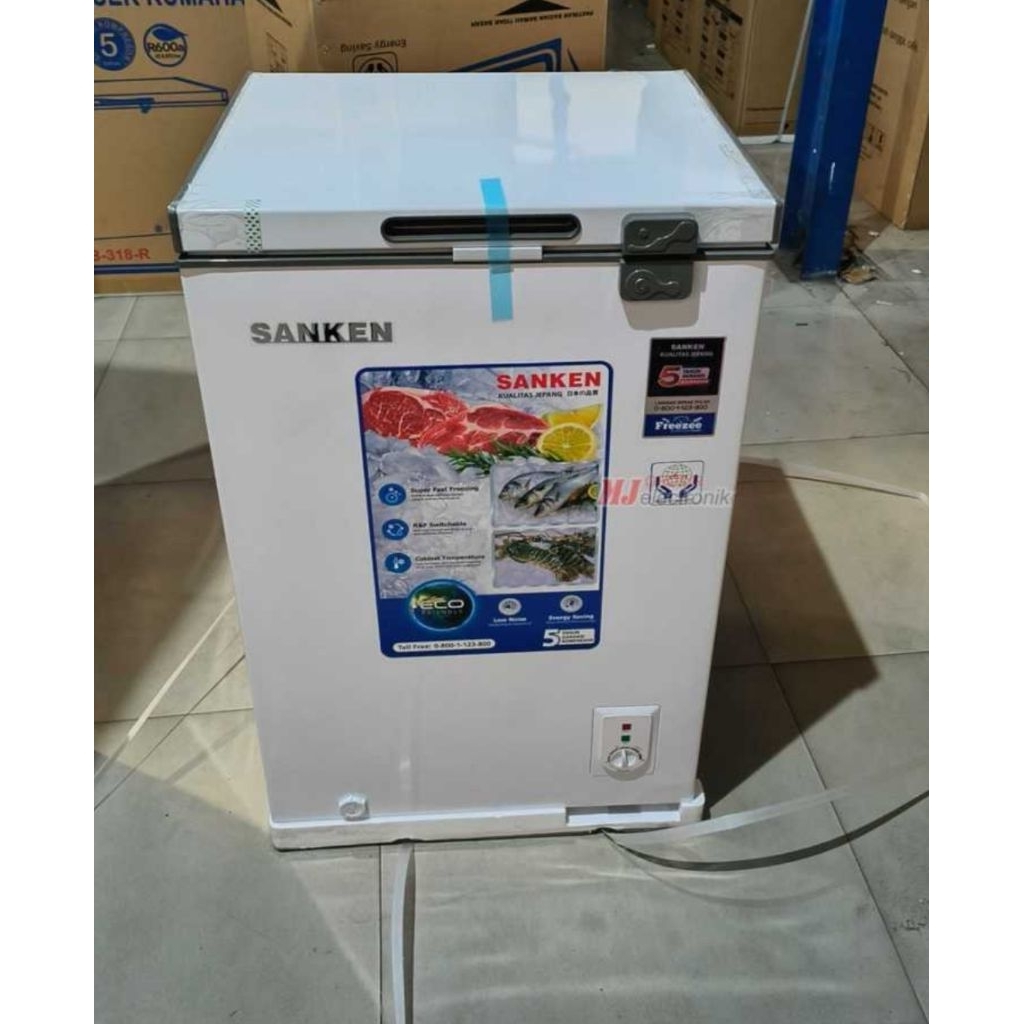 CHEST FREEZER SANKEN SRF-110W/SRF-210W/SRF-250C-LGY